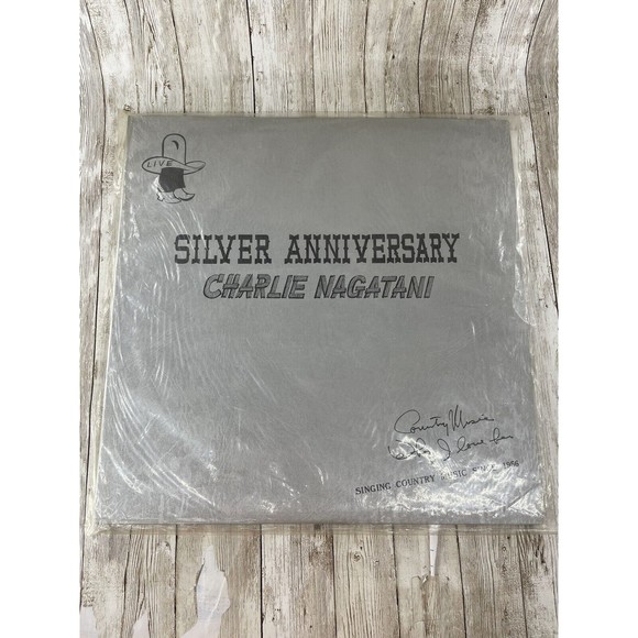 Charlie Nagatani Silver Anniversary Live In Concert Vinyl LP Country Music Asian - Picture 1 of 9